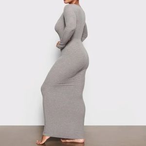 Skims Dresses Skims Soft Lounge Long Sleeve Dress